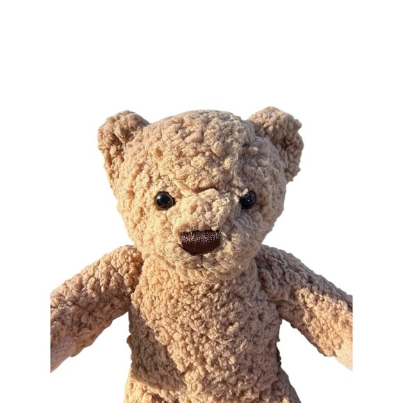 Build A Bear Plush Stuffed Timeless Teddy Wooly Tan Coat Support Pet Toy - Picture 14 of 16